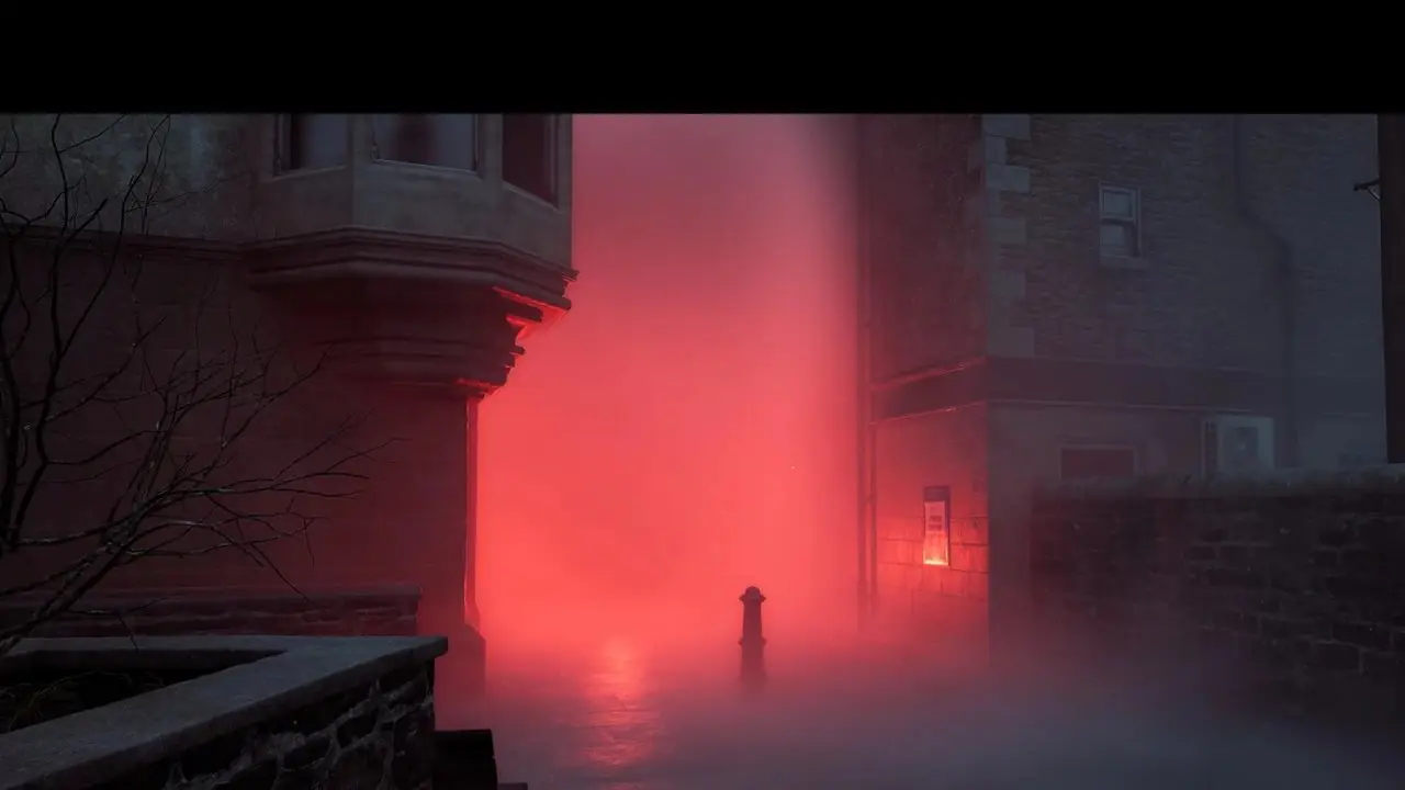 Monstre de Silent Hill Townfall dans la salle rouge
