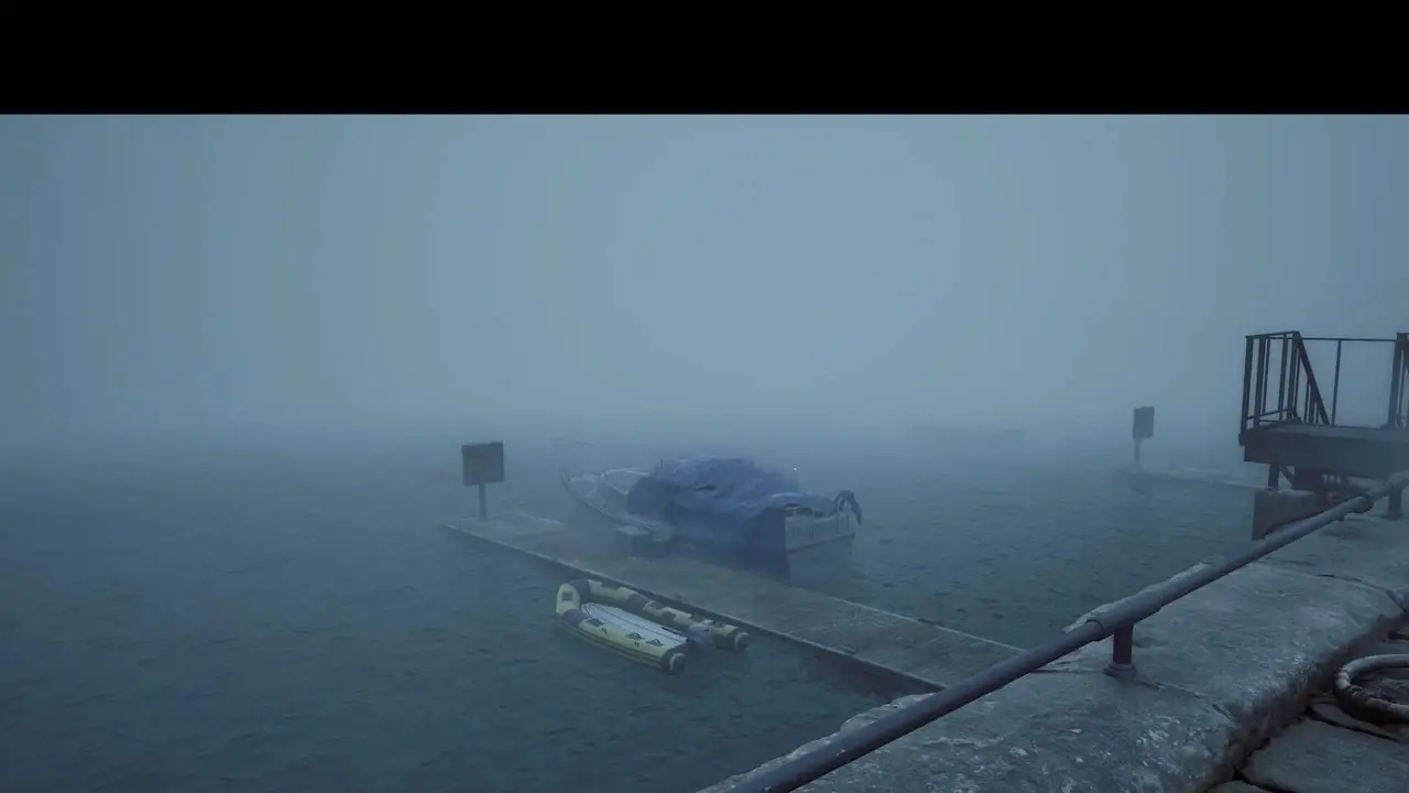 Il protagonista di Silent Hill Townfall guarda il suo telefono
