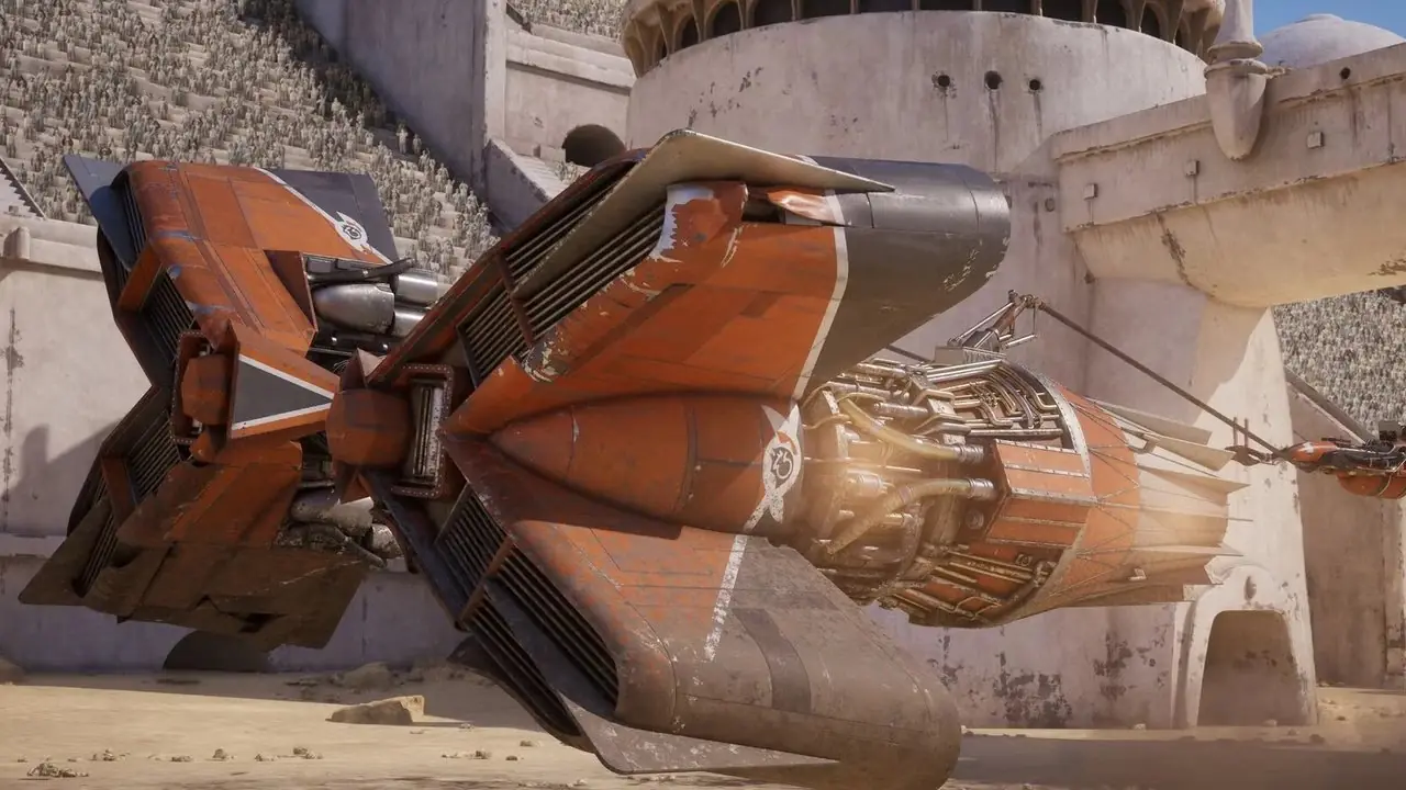 capture d'écran de presse de Star Wars Galactic Racer 5