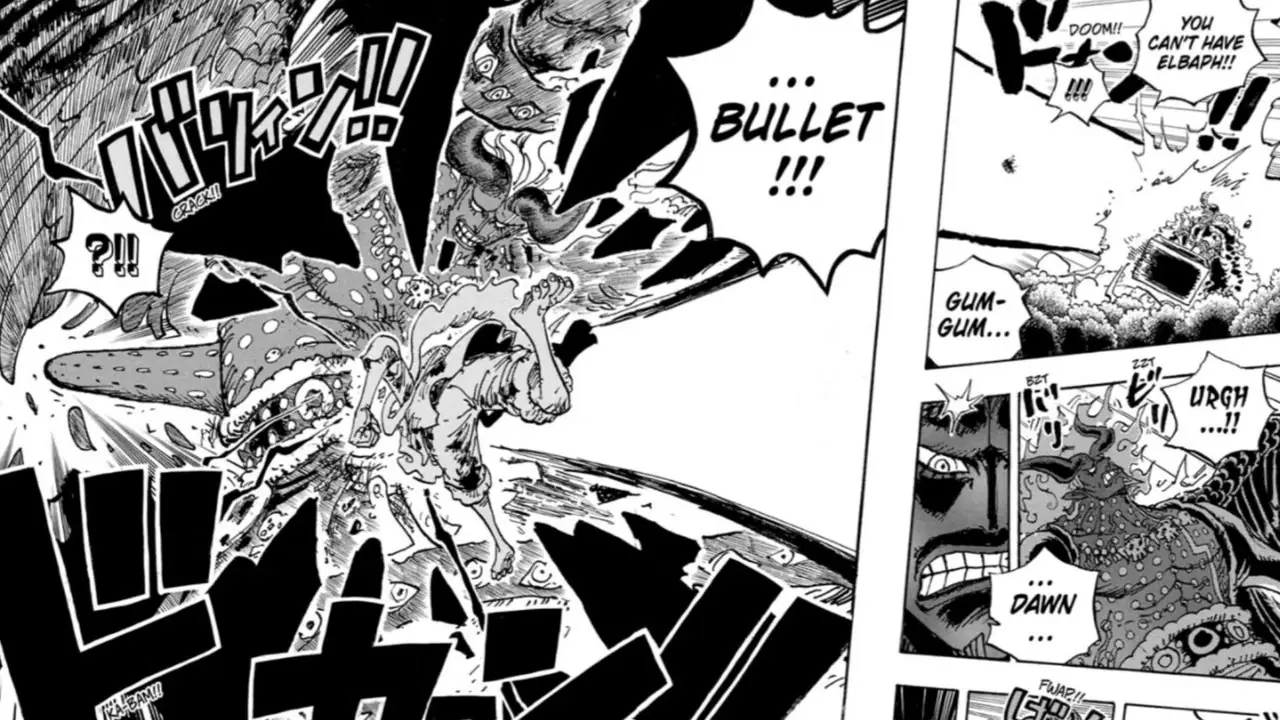 Gomu Gomu no Dawn Thor Bullet Gomu Gomu no Dawn Thor Bullet