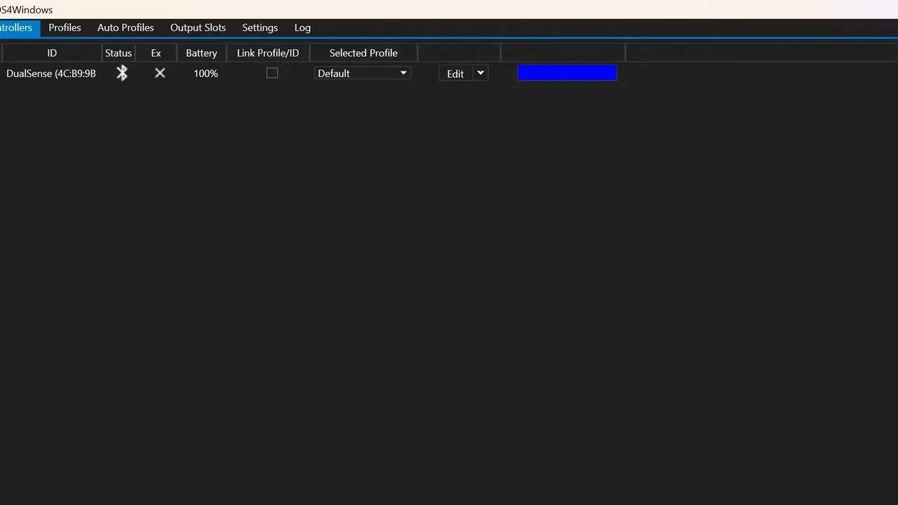 Dualsense in ds4windows