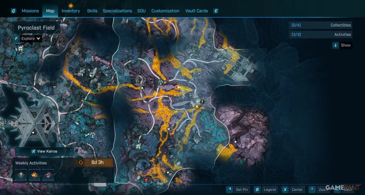 Borderlands 4 Todas las ubicaciones de los interruptores de subestaciones (Jefe secreto de Vulkorr)