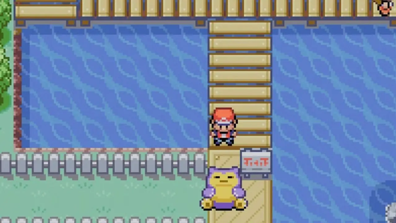 En Game Boy Advance och Switch 2 över nyckelbilden för Pokemon FireRed