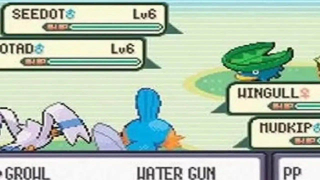 Dados do Pokémon Ruby Sapphire Emerald Switch