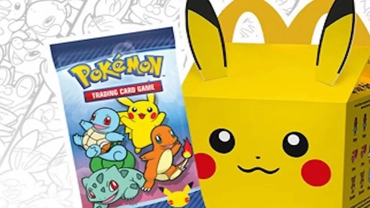日本麦当劳口袋妖怪促销卡 2025 年 8 月