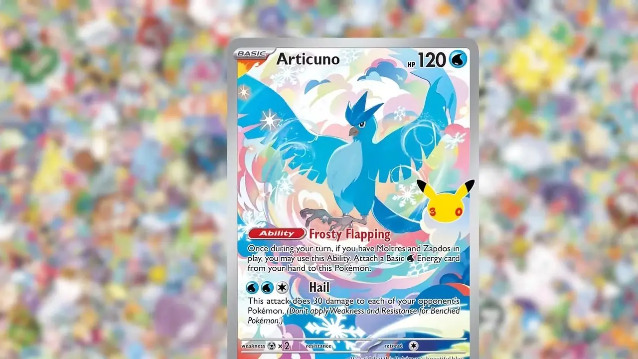 La imagen promocional del set de celebración número 30 de JCC Pokémon