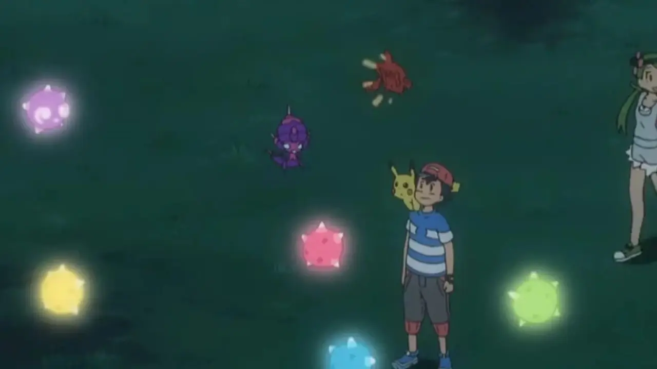 ポケットモンスター アニメ ミニオール メテオフォーム