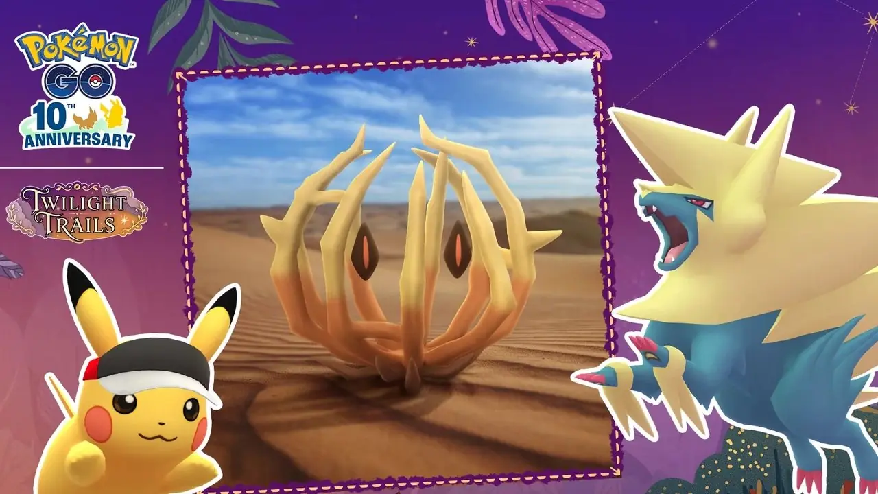 Pokemon GO-Bildschirm mit Vulpine, Genera, Pumpkaboo und mehr