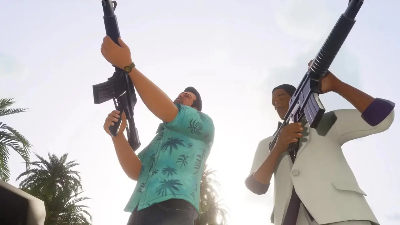 Tommy Vercetti y Lance Vance en Grand Theft Auto Vice City