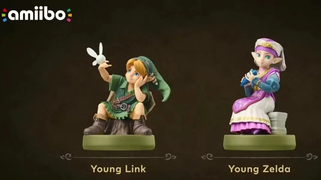 legende van zelda ocarina uit de tijd Link met uitzicht op de Grote Deku-boom