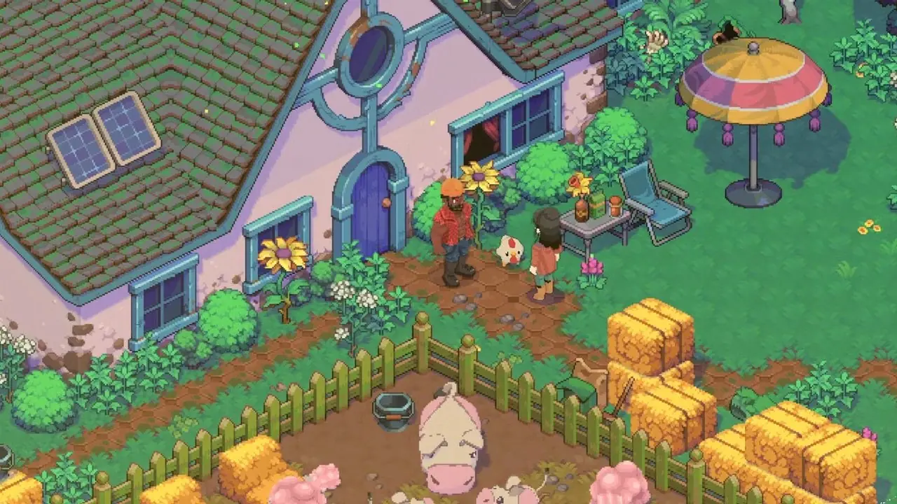 새로운 Steam Farming Sim이 Stardew Valley의 매력과 심즈 스타일의 속도감을 결합했습니다.