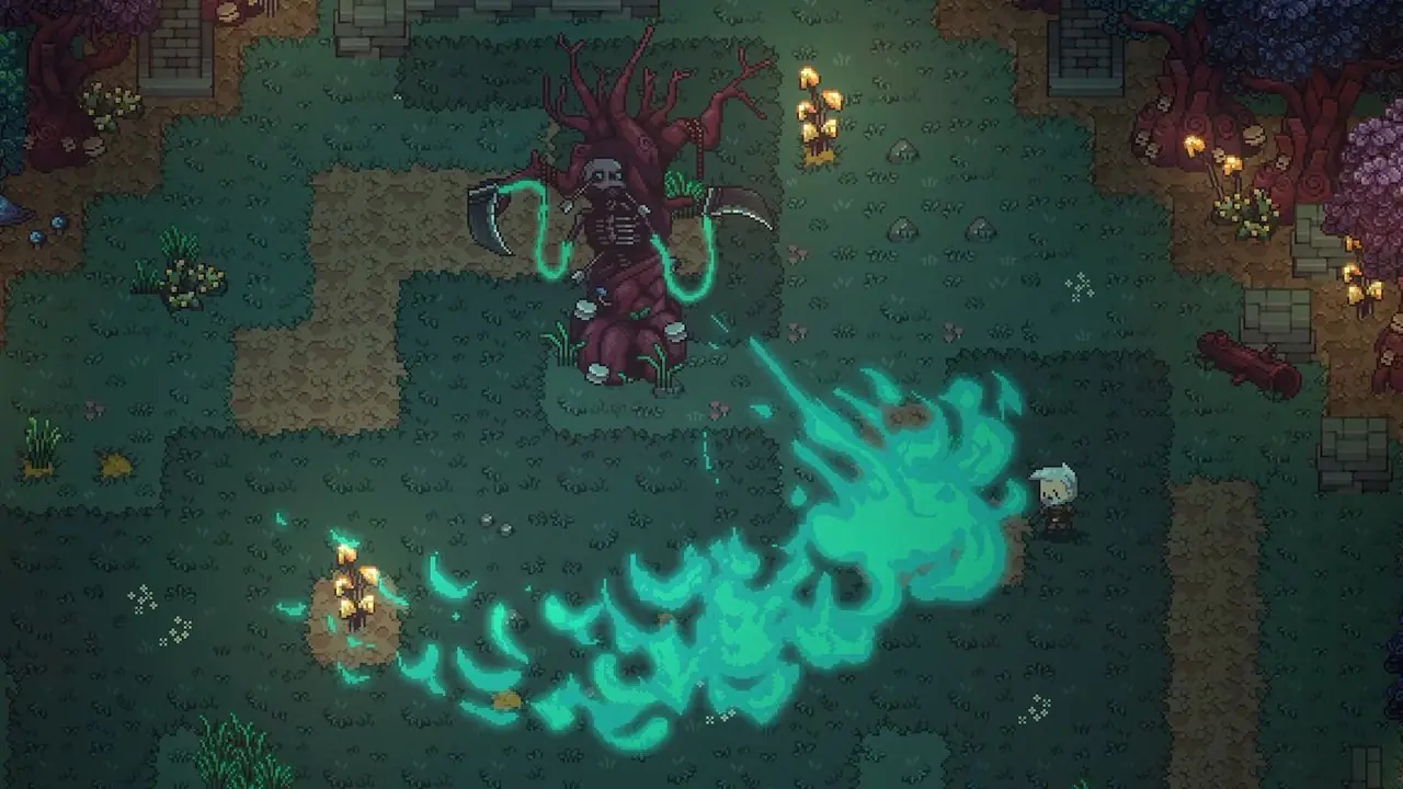 Emberville Dungeon Screenshot uit de perskit voor mediagebruik