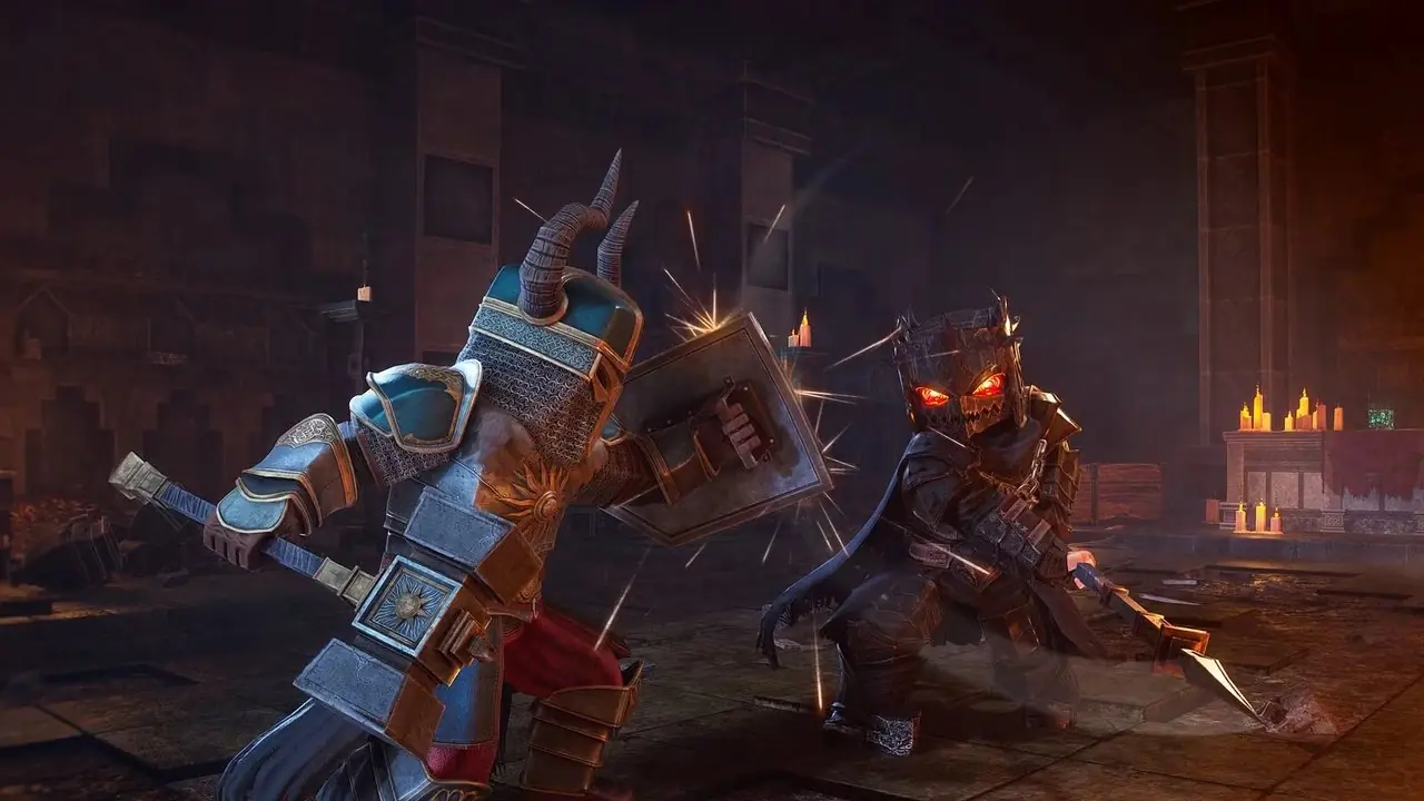 Questo nuovo MMO di Steam unisce Elden Ring e Minecraft in un'avventura soul