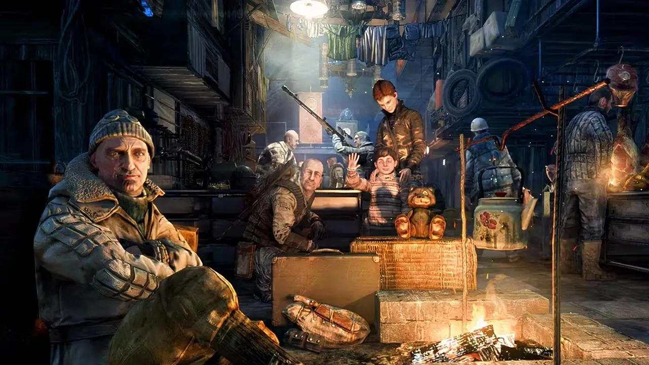 un francotirador en metro redux.