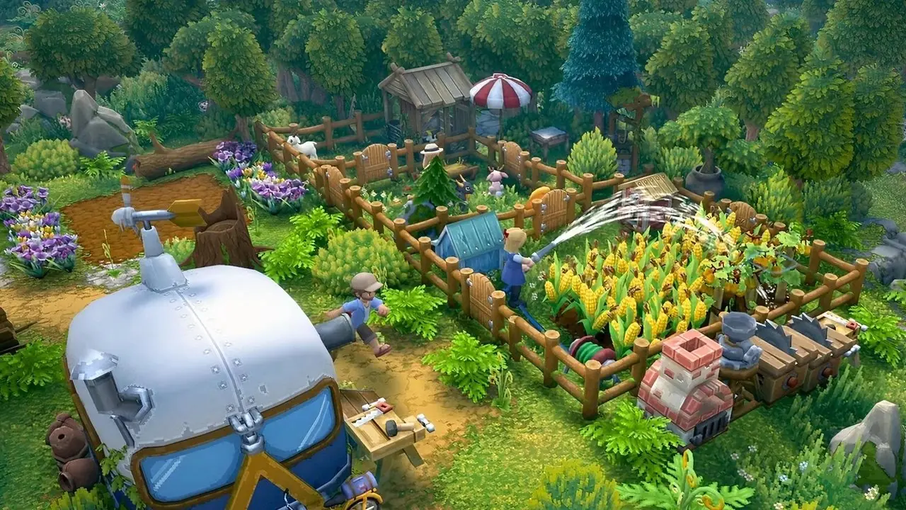 Un nuevo simulador de vida estilo Stardew Valley de mundo abierto se dirige oficialmente a PS5