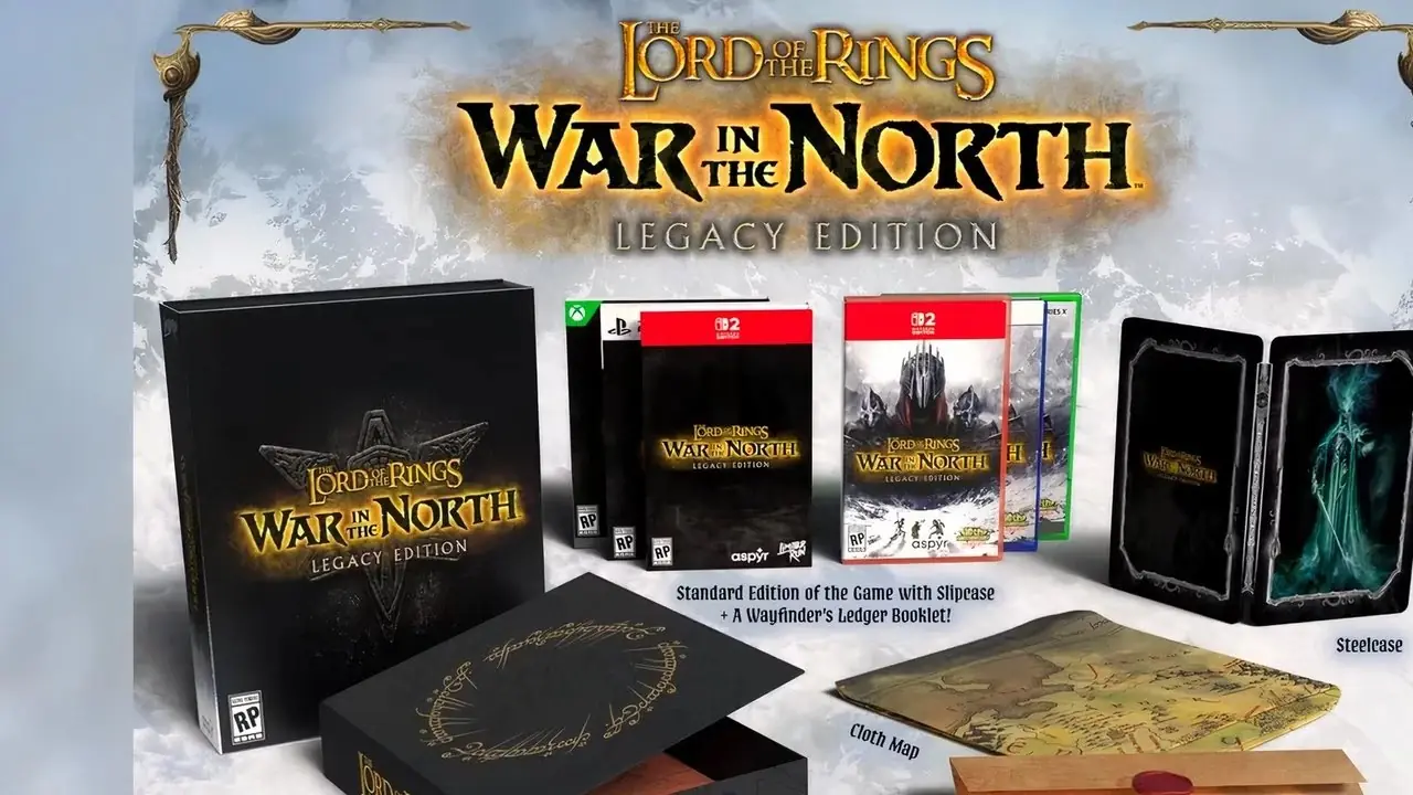 tlotr-الحرب في الشمال-الطبعات المادية