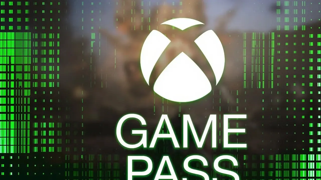 Grafica della copertina di Halo Campaign Evolved con logo del gioco e logo in carattere liquido verde lucido di Xbox Game Pass