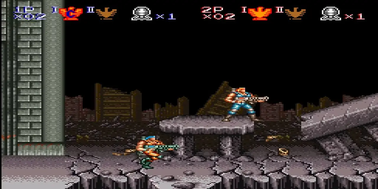 Jugabilidad de Super Ghouls 'N Ghosts en un bosque espeluznante