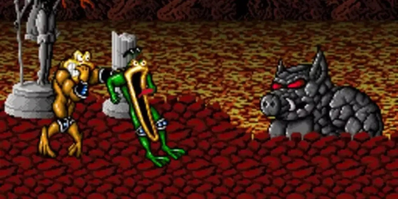 Super Ghouls 'n Ghosts spelskärmskyrkogård