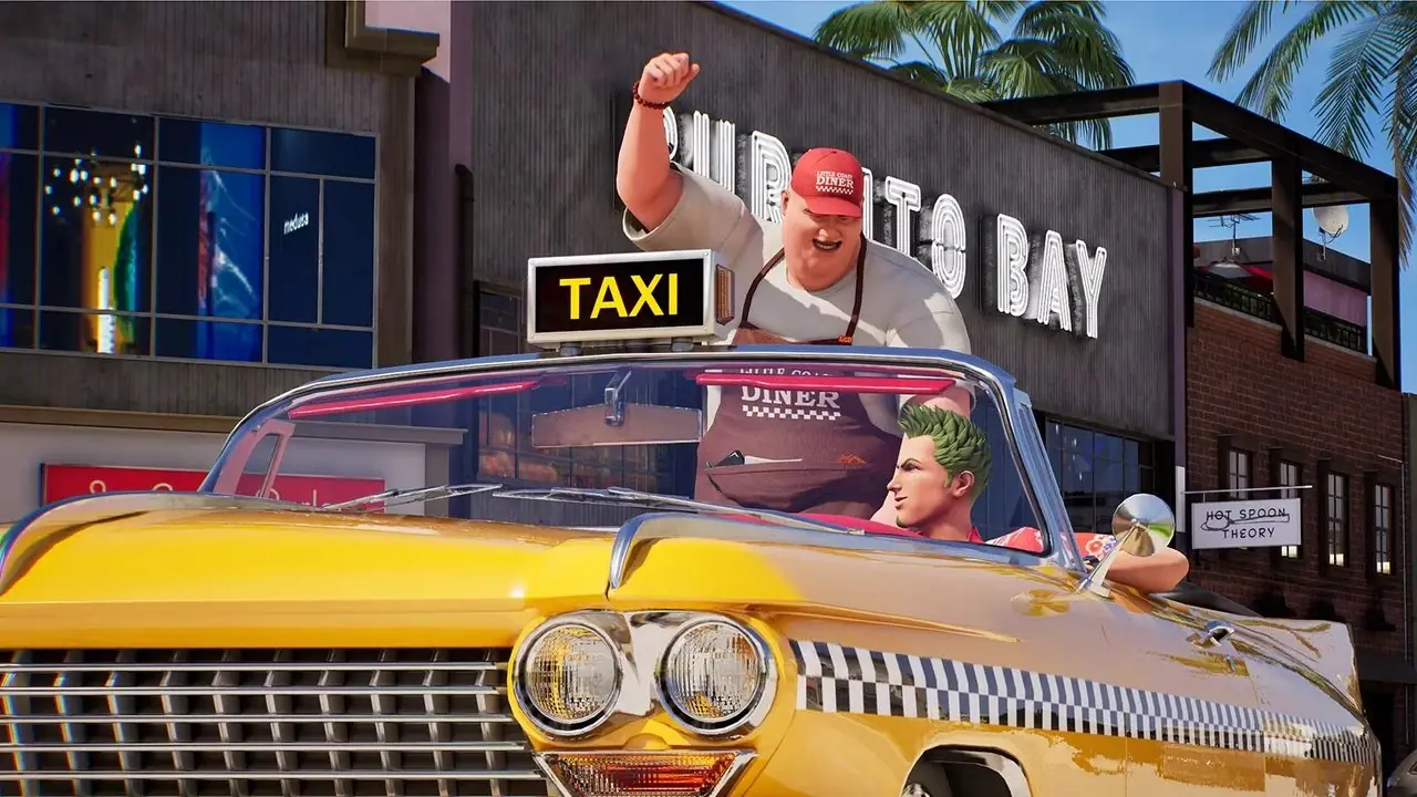 crazy taxi: world tour lobster house landskap