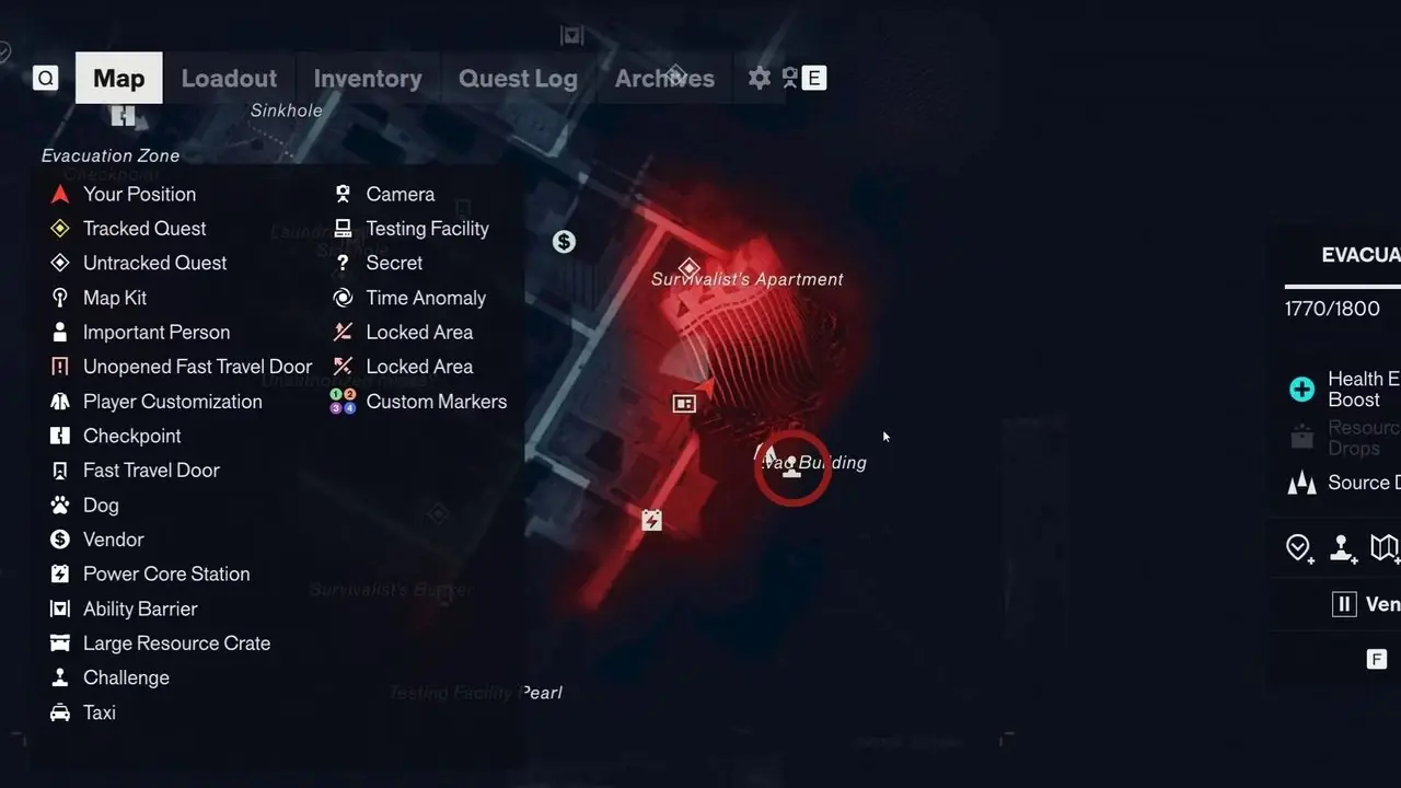 Alle Standorte der Arcade-Schränke Shum III im Control Resonant Featured Image