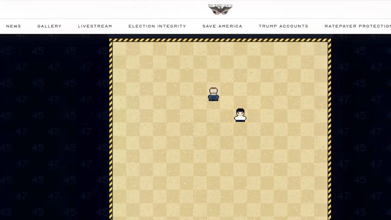 trumf-arcade-white house-arcade-spel