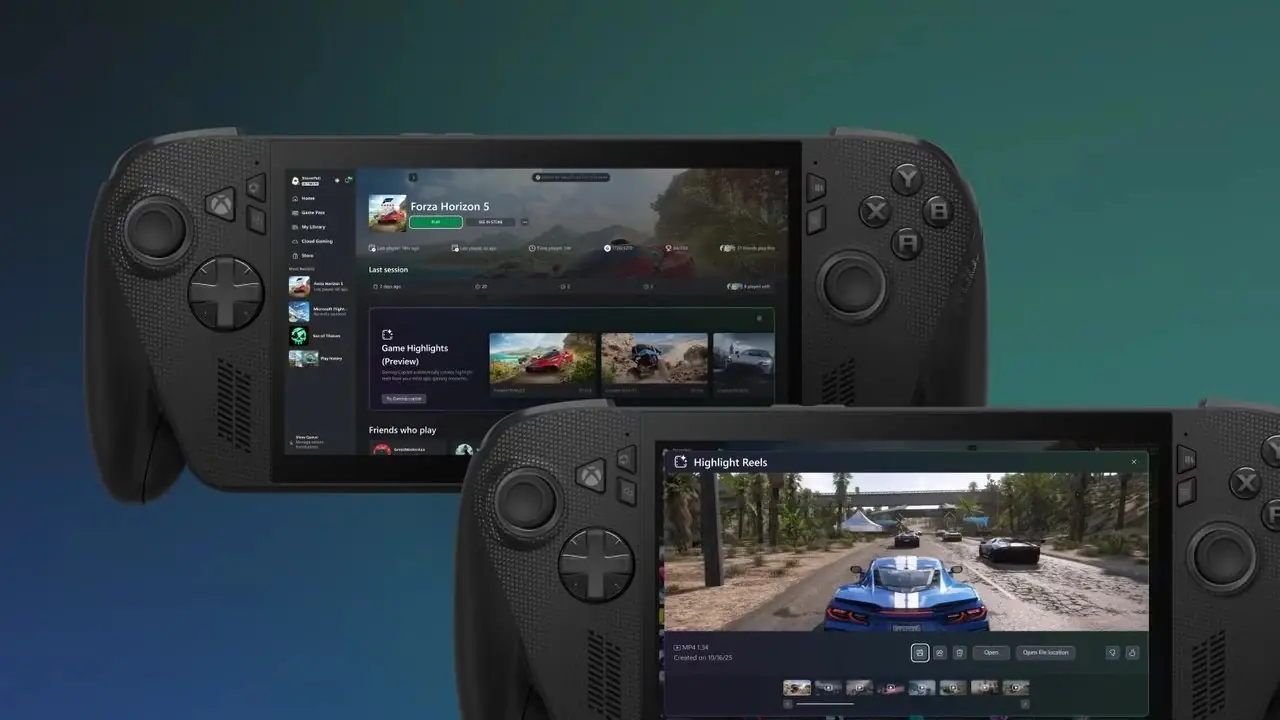 تكشف ASUS وMicrosoft عن نظام ROG Xbox Ally X20 المحمول باليد، وهو طراز OLED يتضمن شاشة أكبر من تشكيلة ROG Xbox Ally الحالية.