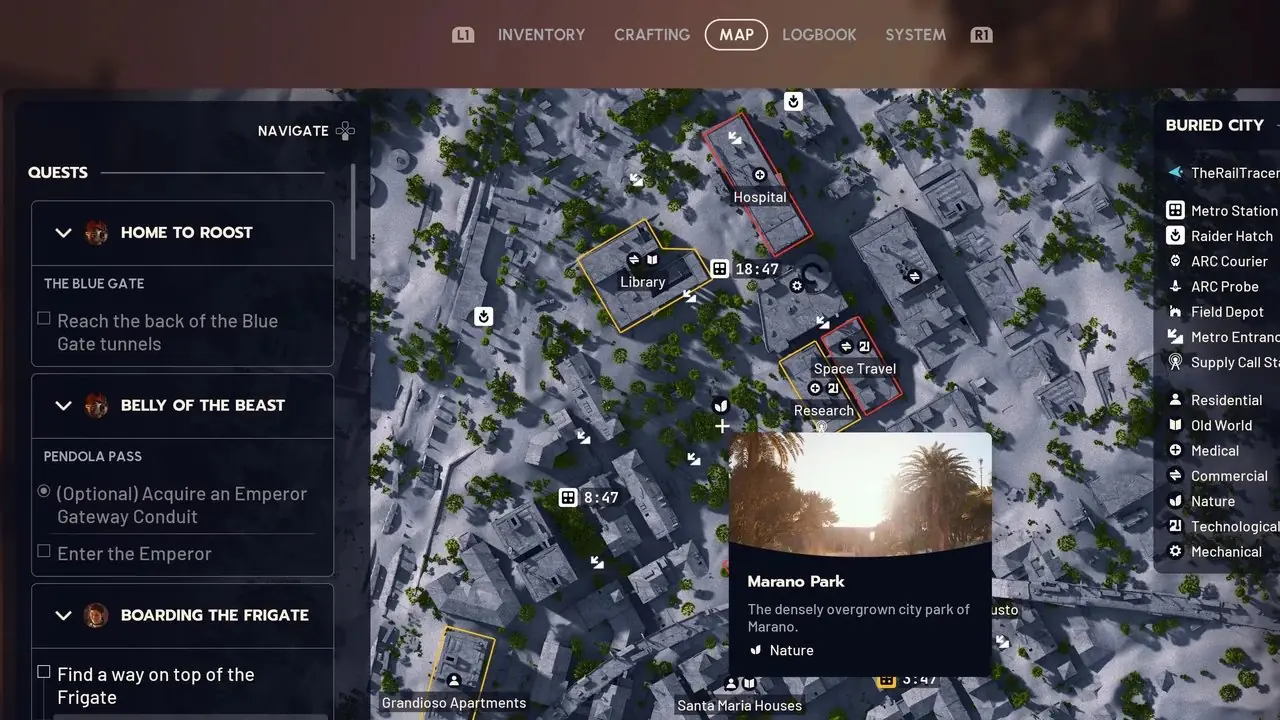 Procédure pas à pas de la quête Faire le point dans ARC Raiders (1)