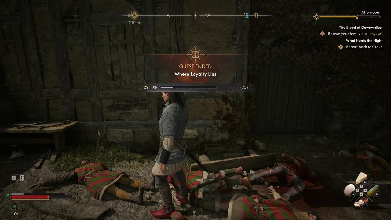 Blood of Dawnwalker: Guida a Dove risiede la lealtà 2