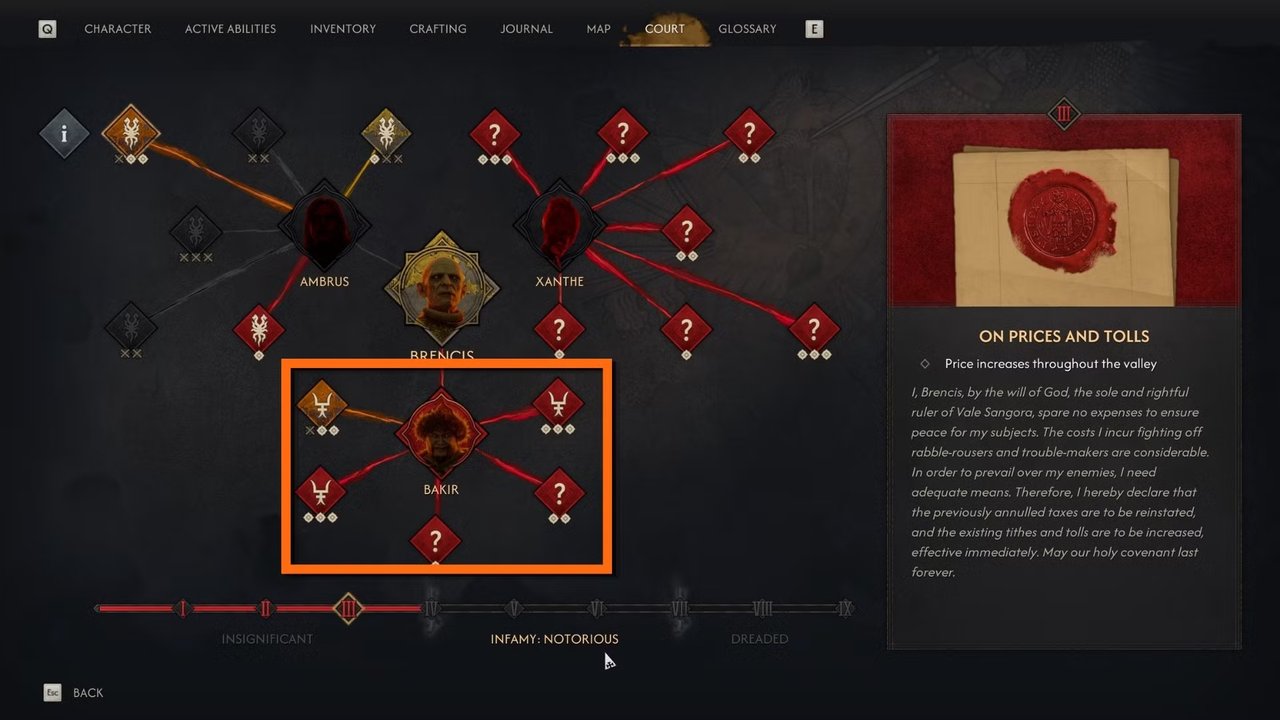 Blood of Dawnwalker: Прохождение задания «Где кроется верность» 1