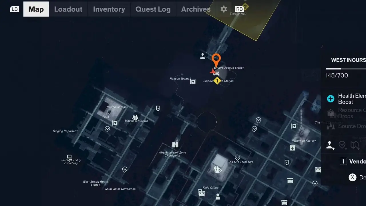 Last Taxi Quest Control Resonant