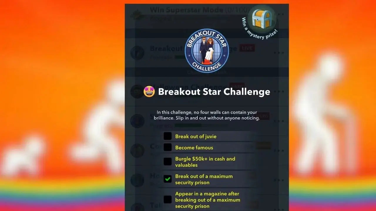 Breakout Star Challenge Bitlife