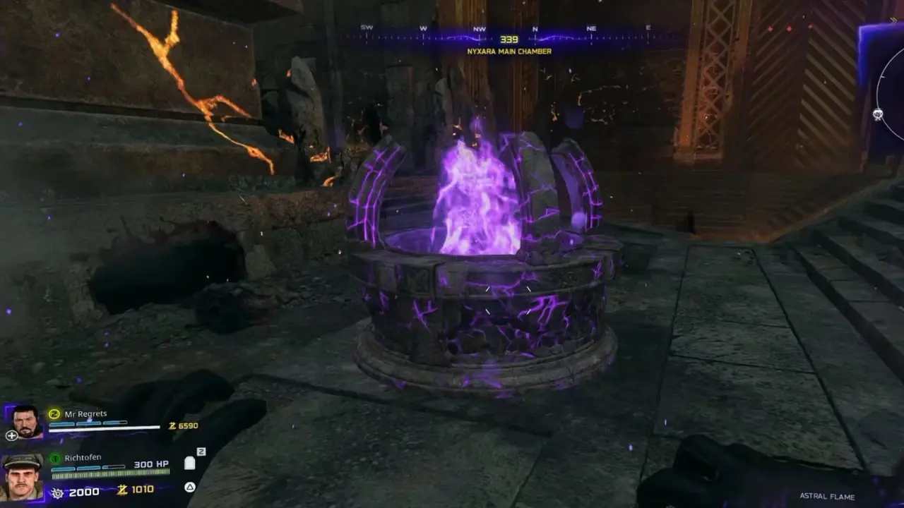 Black Ops 7 Zombies Comment nettoyer le sanctuaire de Nyxara (Rex Infernus)