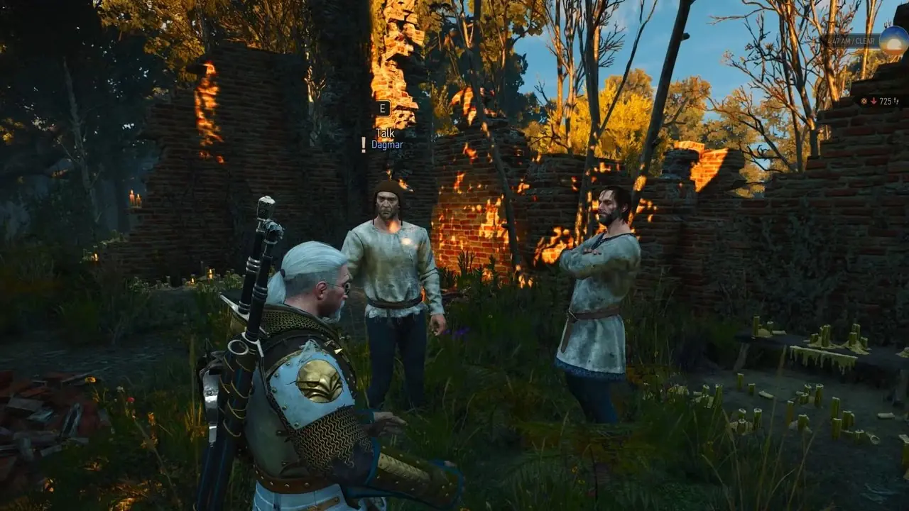 Procédure pas à pas de Dieu gourmand dans The Witcher 3