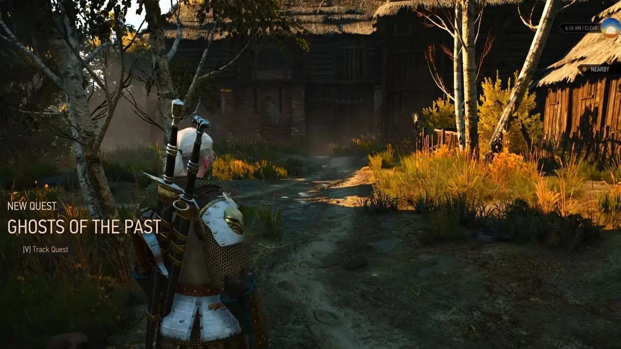 Procédure pas à pas des fantômes du passé dans The Witcher 3 Image sélectionnée