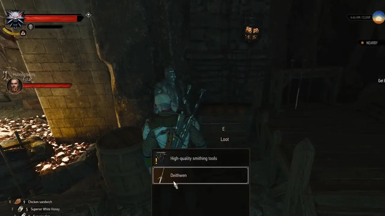 The Witcher 3: Master Armorers Quest-walkthrough 2