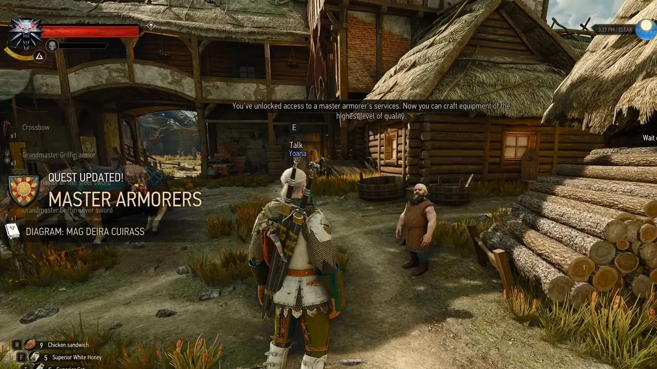 The Witcher 3: Master Armorers Quest-walkthrough 3