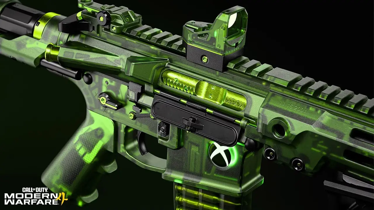 Call of Duty Modern Warfare 4mil 사양 내부 회로 M4 청사진