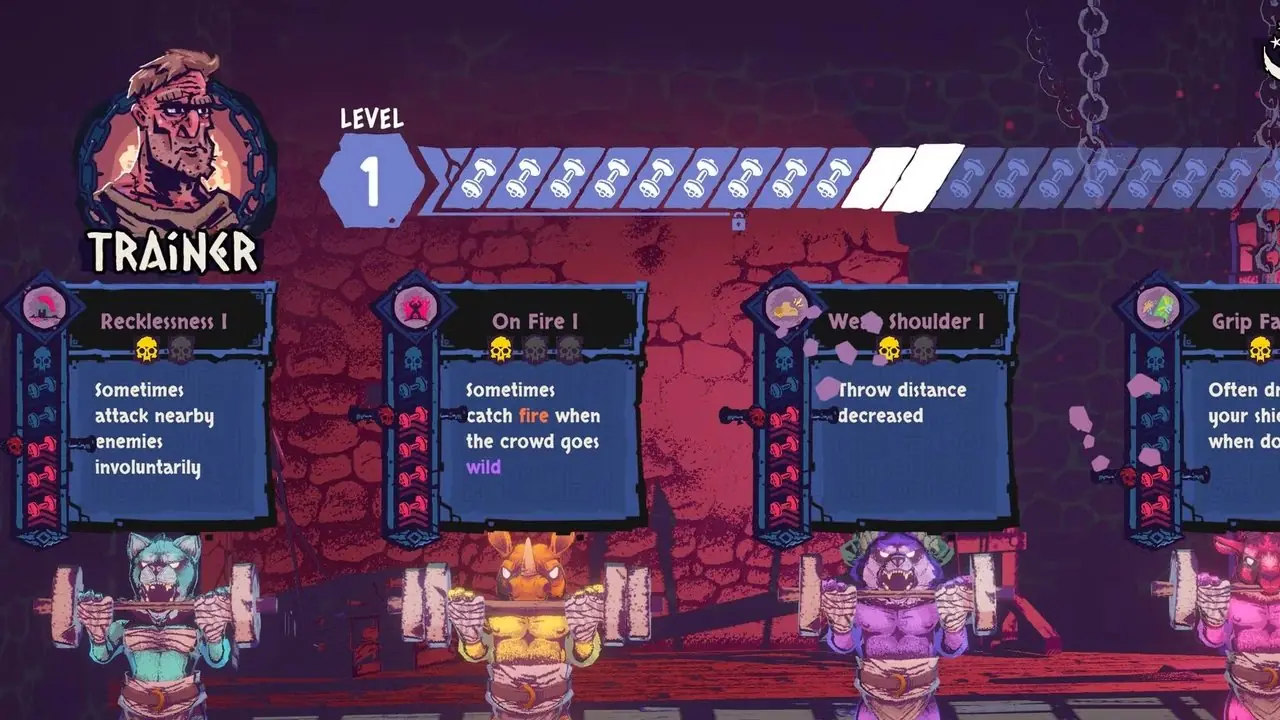 Chained Beasts 프로모션 게임플레이 스크린샷 4