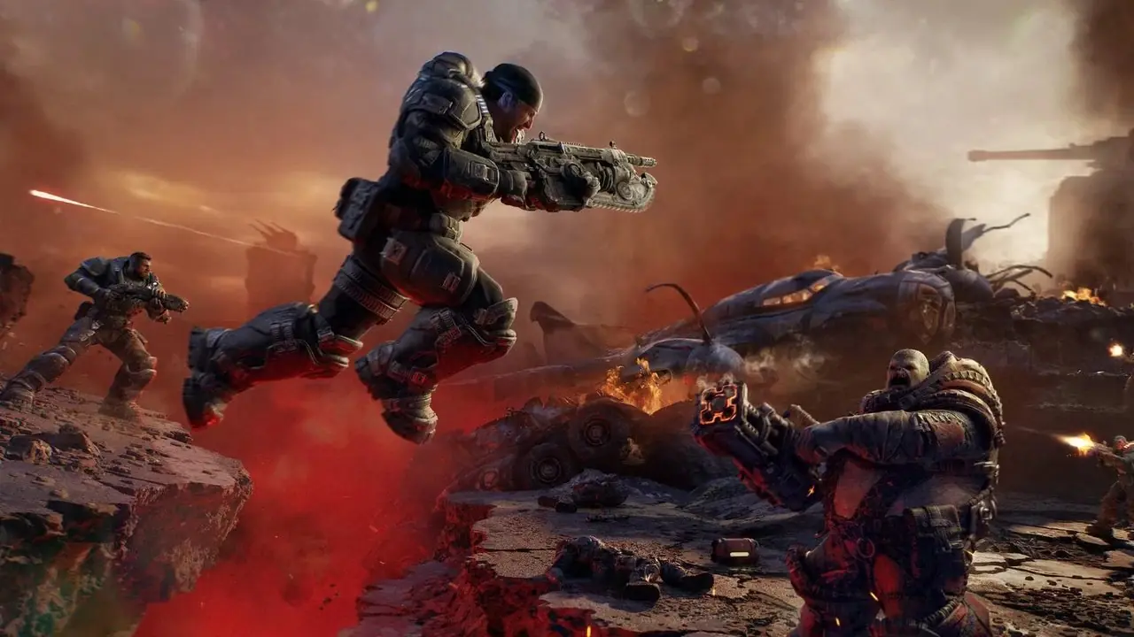 Imagen de prensa del E-Day de Gears of War 7